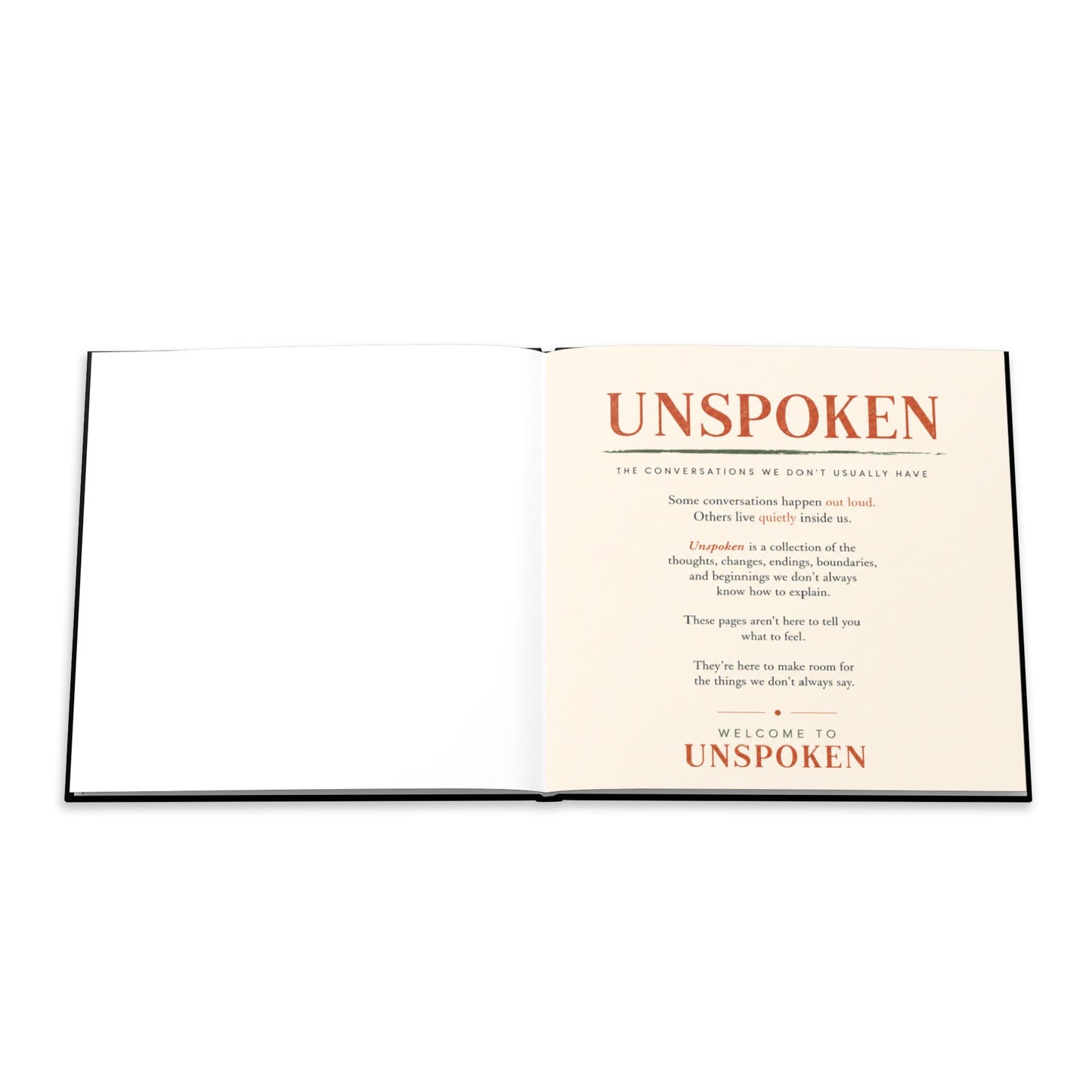 UNSPOKEN: The Conversations We Don’t Usually Have | Ayye Word Collection No. 1