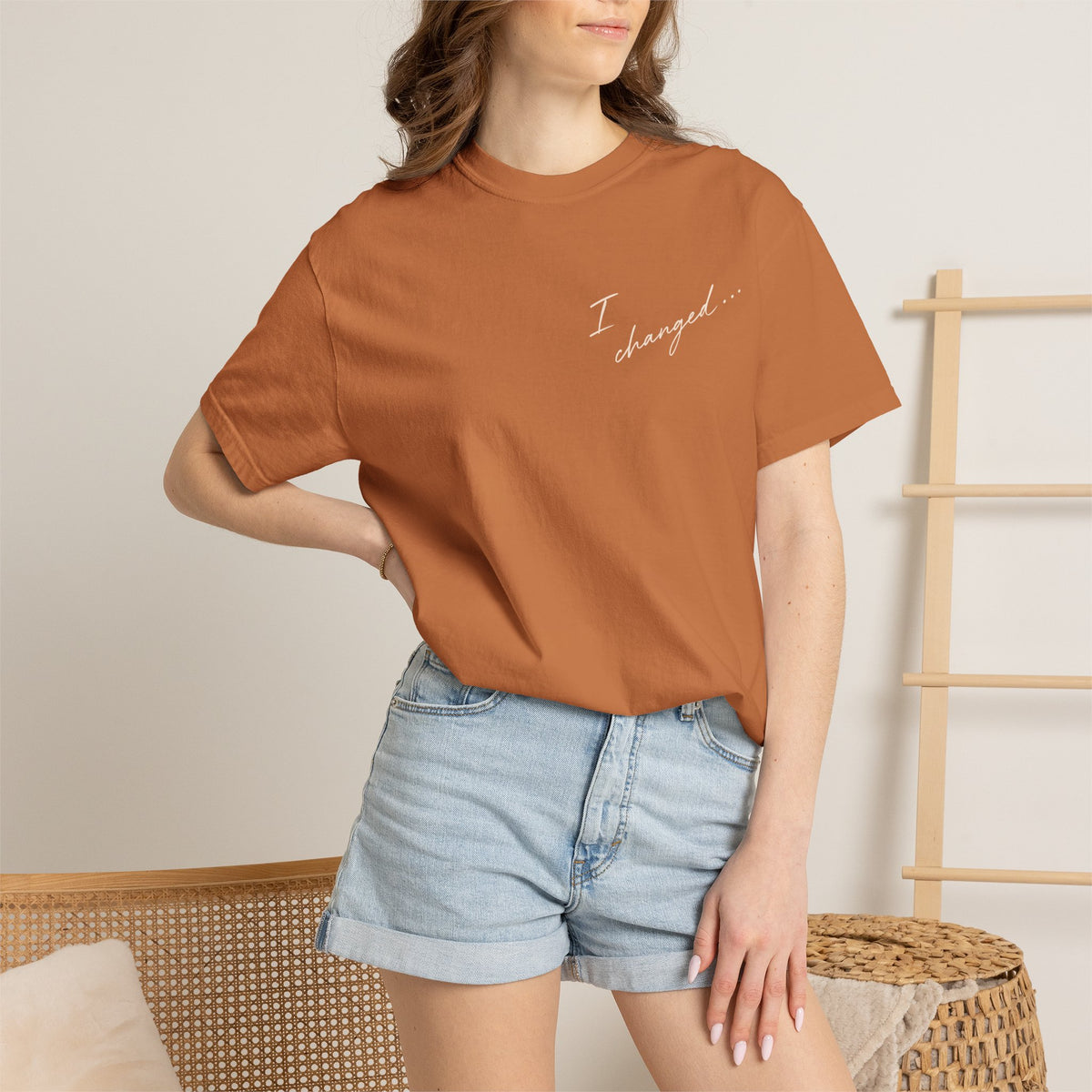 I Changed… Garment-Dyed T-Shirt | 001 Unspoken