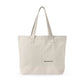 This Moment Feels… Zippered Canvas Tote | 001 Unspoken