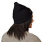 On My Mind… Embroidered Cuffed Beanie | 001 Unspoken