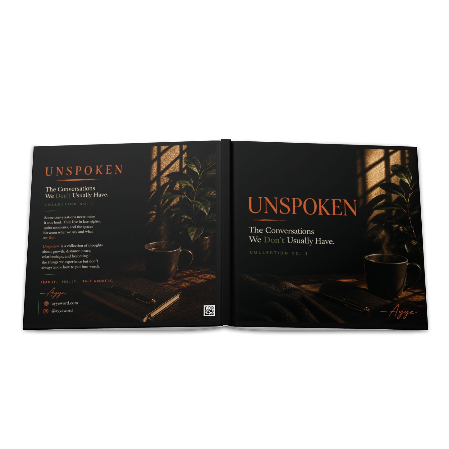 UNSPOKEN: The Conversations We Don’t Usually Have | Ayye Word Collection No. 1