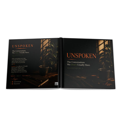 UNSPOKEN: The Conversations We Don’t Usually Have | Ayye Word Collection No. 1