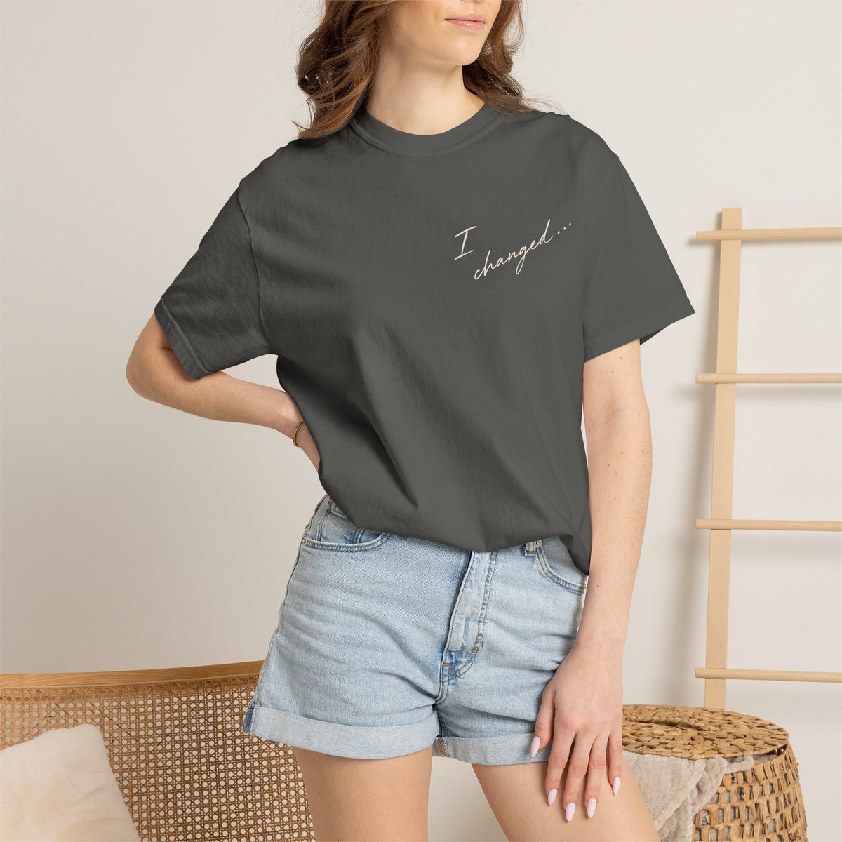 I Changed… Garment-Dyed T-Shirt | 001 Unspoken