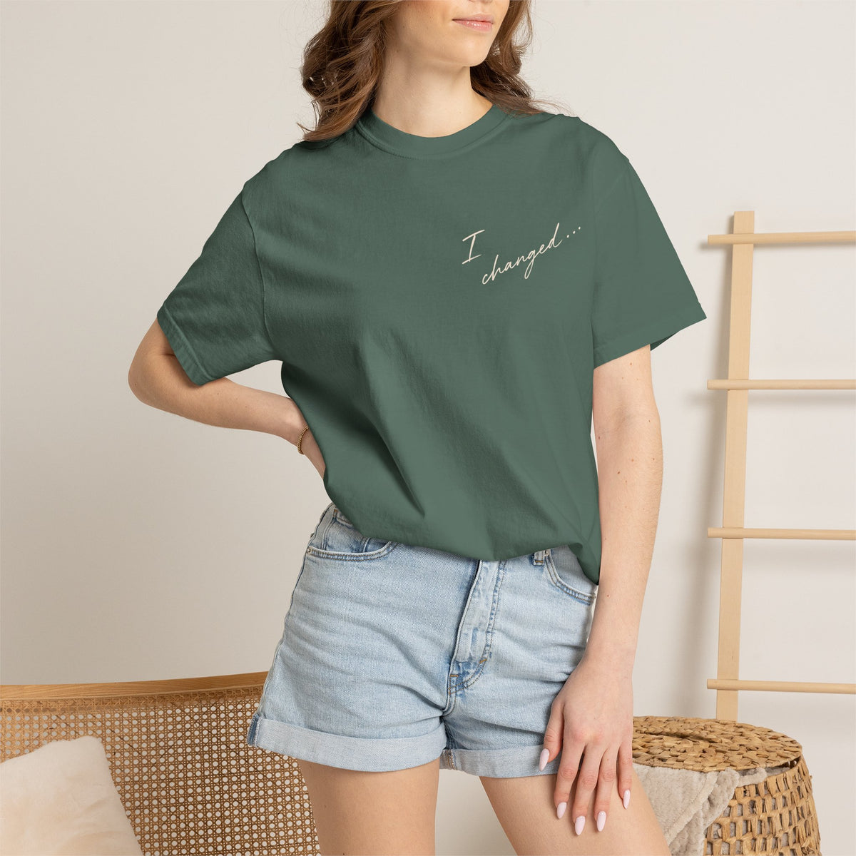 I Changed… Garment-Dyed T-Shirt | 001 Unspoken