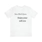 Womens-Unisex Jersey Short Sleeve Tee